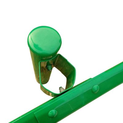 High Durable Galvanized Powder Coated Round Post for Highway Guardrail Crash Barrier