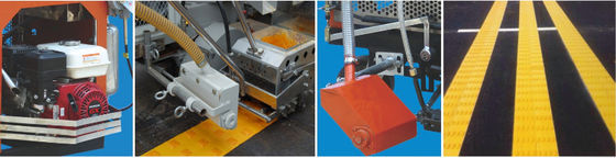 Construction Manual Airless Paint Spraying Machine Road Line Marking Machine