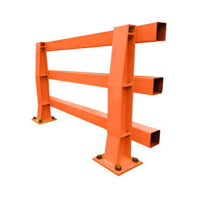 Safety Barrier Guard Rail Steel Highway Guardrail For Bridge Customized