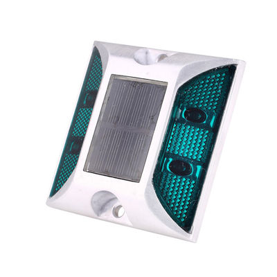 Road Safety Stud Safebuild IP68 Waterproof Solar Powered Aluminum Embedded Cat Eyes LED Road Studs
