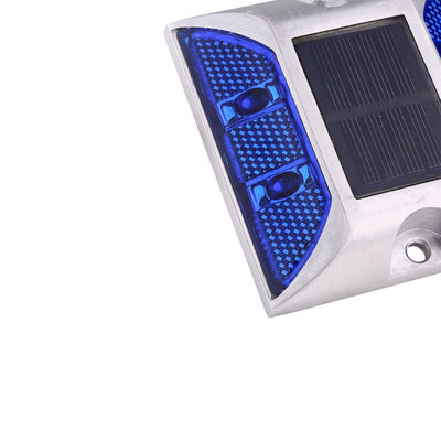 Road Safety Stud Safebuild IP68 Waterproof Solar Powered Aluminum Embedded Cat Eyes LED Road Studs
