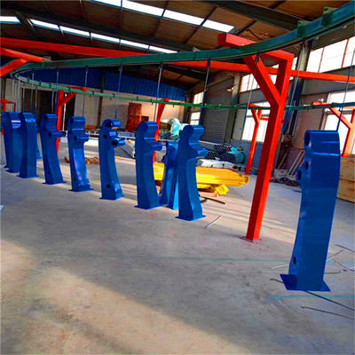 Hot Dipped Galvanized Steel Composite Bridge Guardrail For ISO9001 2008 Certification