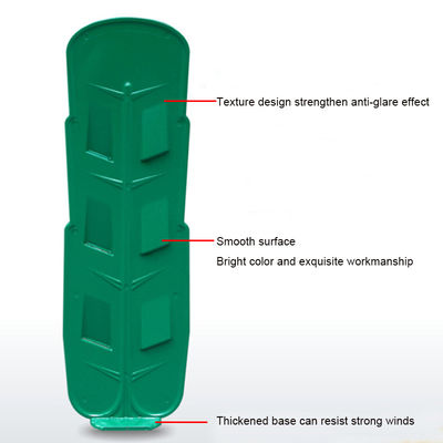 Light Stop Design FRP Guardrail Anti Glare Panel For Safe Driving On Road Safety