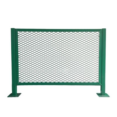 Flattened Expanded Metal Wire Mesh Fence For Road Anti-Glare Bridge Anti-Glare Mesh