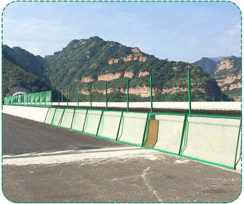 Flattened Expanded Metal Wire Mesh Fence For Road Anti-Glare Bridge Anti-Glare Mesh