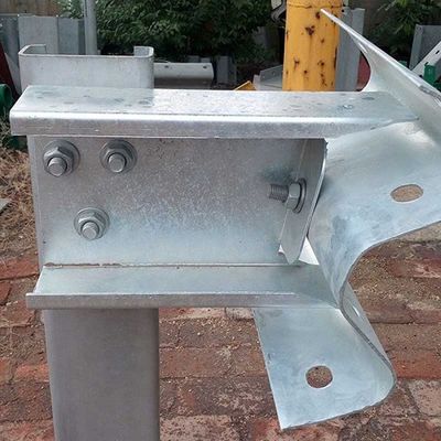 Highway Guardrail Crash Barrier Hot-dip Galvanized Block with Anti-corrosion Coating