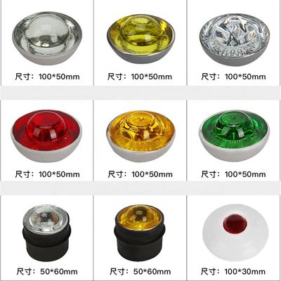 Customized Size Solar Powered Road Stud Light with Reflective Tape and Solar Power