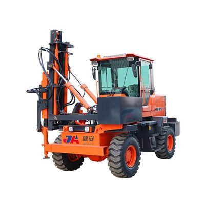 Construction Pile Driver Machine Hydrualic Guardrail Pile Driving Machine