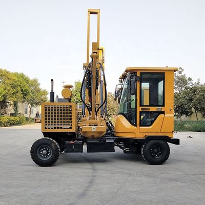 Construction Pile Driver Machine Hydrualic Guardrail Pile Driving Machine