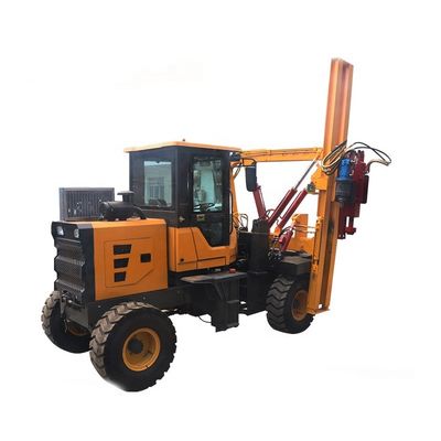 Construction Pile Driver Machine Hydrualic Guardrail Pile Driving Machine