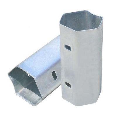 Customized Galvanized Steel Highway Guardrail Spacer Block for Roadway Safety Needs