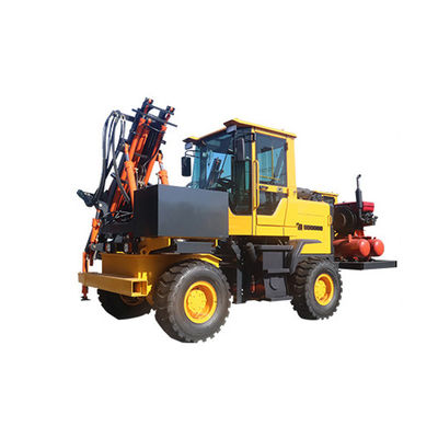 Hydraulic Hammer Pile Driver Machine For Highway Guardrail Installation