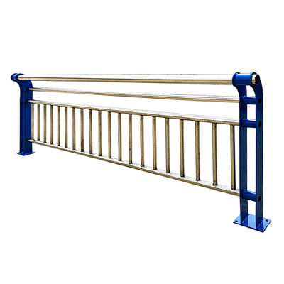 Modern Anti-Glare Steel Bridge Guardrail For Roadway Safety Improvement