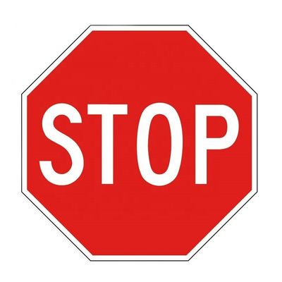 Yellow Display Customized Aluminum Reflective Vinyl Spring Up Road Safety Traffic Sign