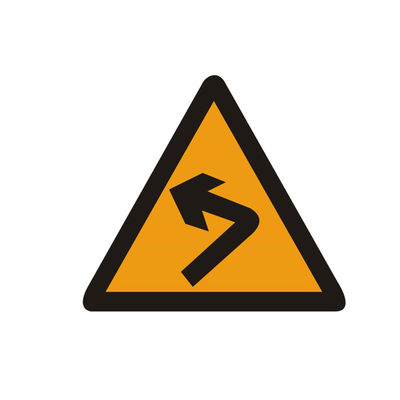 Highway Warning Traffic Road Safety Sign with Customized Size Reflective Sheeting Circle