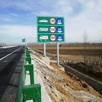 Highway Warning Traffic Road Safety Sign with Customized Size Reflective Sheeting Circle