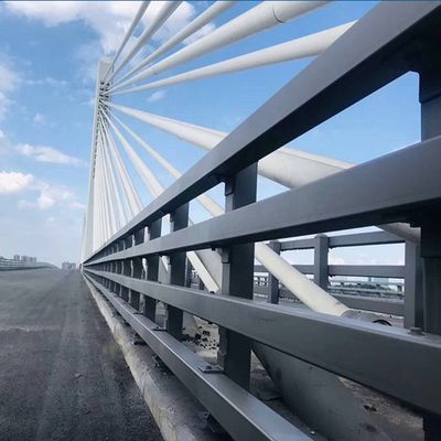 Standard AASHTO M-180 Crash Barrier Protective Guardrail For Bridge Protection