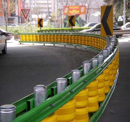 Roadway Safety Anti-Collision Highway Roller Barrier Guardrail for Crowd Control Fence