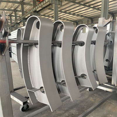 Modern Q235 Q345 Steel Highway Security Barrier Bridge Guardrail