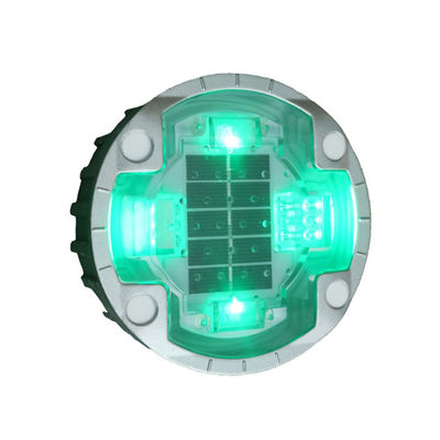 30T Aluminum LED Solar Road Stud for Highway Driveway Marker in Green and Yellow