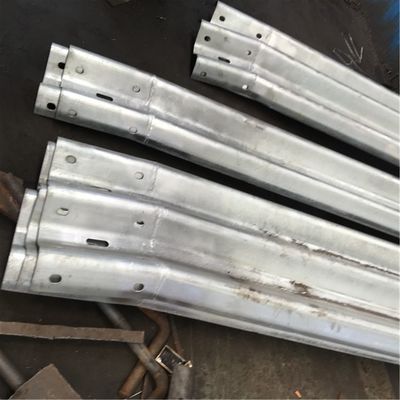 Roadway Safety Hot Dip Galvanized Guard Rail Bended End with ISO9001 2000 Certificate