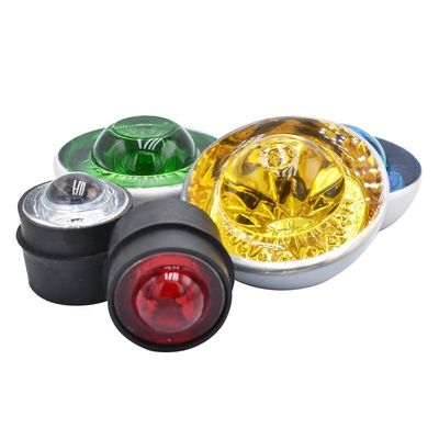 Aluminium and PC Solar Powered Red Embedded Cat Eyes LED Road Studs for Your Needs