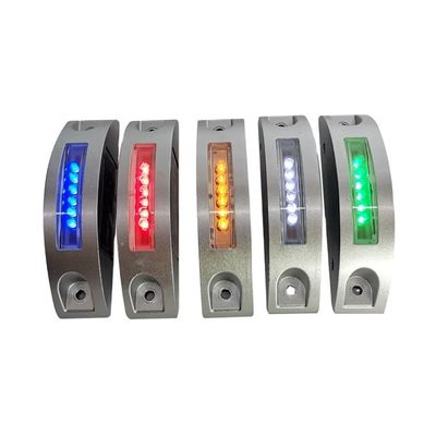 High Reflection Semi-circle Solar Road Stud for Highway Made of Aluminium PC Material