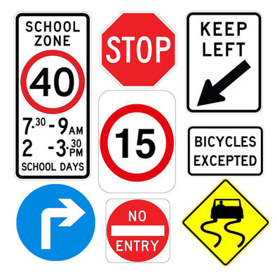 Custom Reflective Tape 10cm-25cm High Visibility Reflective Warning Board Sign Board