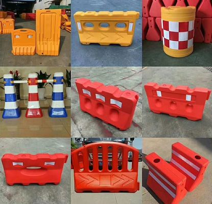 Outdoor Security Water Filled Crash Barrier With PE Material And Durable Construction
