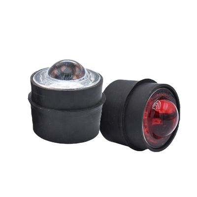 10cm-25cm Reflective Tape Solar Powered Road Safety Glass Cat Eyes With Customized Size