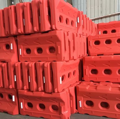 Customized Plastic Water Filled Jersey Crash Barrier For Outdoor Security And Safety