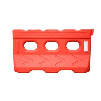 Road Safety Water Filled Crash Barrier Traffic In Vibrant Colors With PE Material