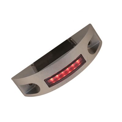 High Reflection Semi-circle Solar Cast Aluminum Road Stud 104*123*23mm with High Reflection