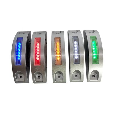 High Reflection Semi-circle Solar Cast Aluminum Road Stud 104*123*23mm with High Reflection