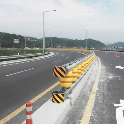 Anti-corrosion Expandable Highway Roller Barrier with Standard AASHTO M-180 Material