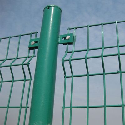 Decorative Garden Panels Straight Barrier Stainless Steel Welded Wire Mesh Fence
