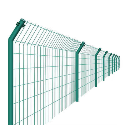 Outdoor Security Galvanized Coated Mesh Fence Barbed Wire Fence With Crowd Control Barrier