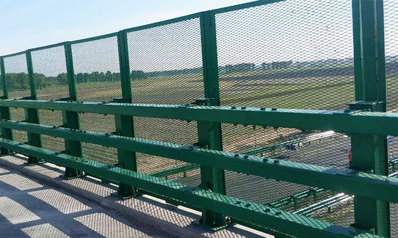 Outdoor Security Galvanized Coated Mesh Fence Barbed Wire Fence With Crowd Control Barrier