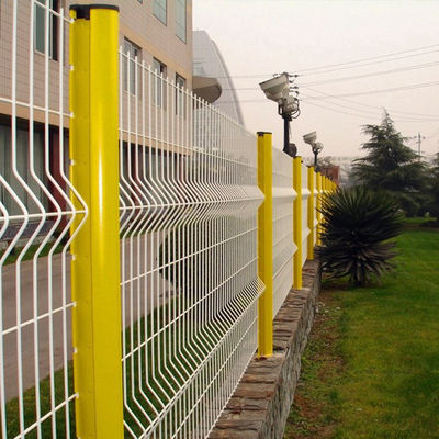 Galvanized Powder Coated Wire Netting Fence Panels With Anti Corrosion Properties