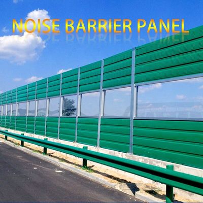 Road Noise Barrier with Aluminum Panel Sound Insulation Screen and Isolation Barrier