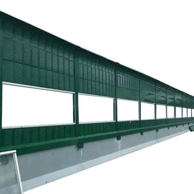 Road Noise Barrier with Aluminum Panel Sound Insulation Screen and Isolation Barrier