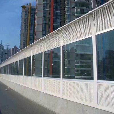 Road Noise Barrier with Aluminum Panel Sound Insulation Screen and Isolation Barrier