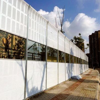 Road Noise Barrier with Aluminum Panel Sound Insulation Screen and Isolation Barrier
