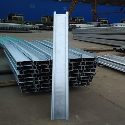 Hot Dipped Galvanized W Beam Highway Guardrail C Post or U Post with High Durability