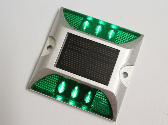 Red LED Cat Eye Road Stud Reflective Aluminium for Road Safety