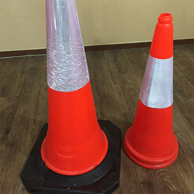 PE Plastic Road Cone Orange High Visible Highway Traffic Cones