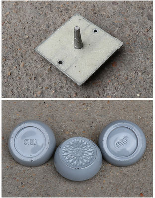 Roadway Safety Reflective Glass Cat Eyes Road Studs in Customized Size for on Pavement