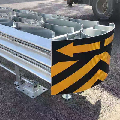 Galvanized Powder Coated Highway Crash Cushion Barrier and Customized for Safety