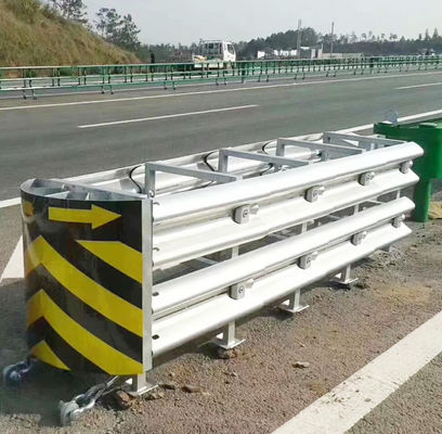 Galvanized and Powder Coated Crash Cushion Highway Guardrail for Emergency Situations