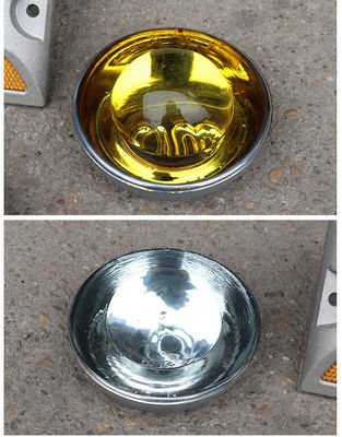 Road Safety Essential High Reflective Glass Cat Eyes Road Studs with Reflective Tape